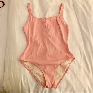 STAUD x Solid&Striped one piece